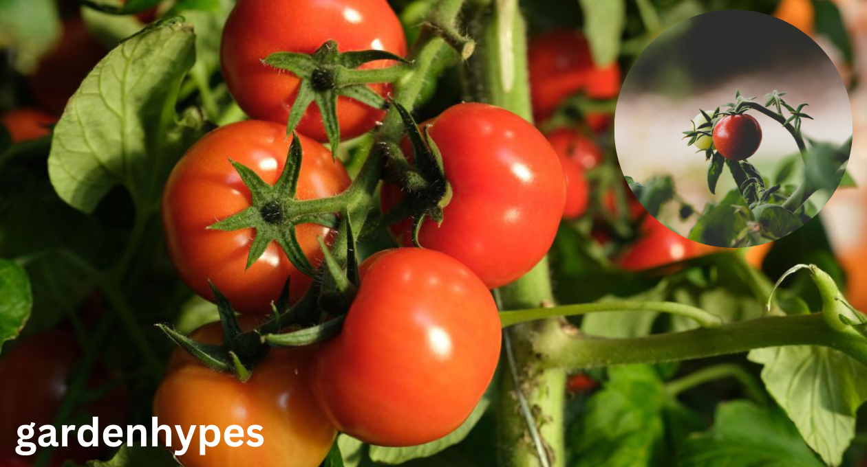 planting tomatoes