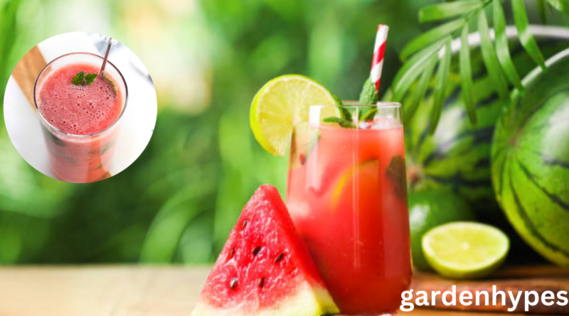 watermelon mocktail