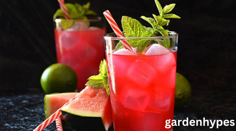 watermelon mocktail